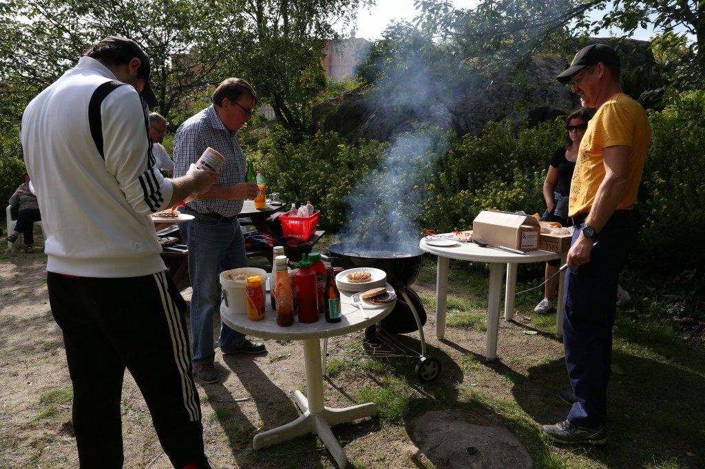 Men mat och dryck blev det till slut.